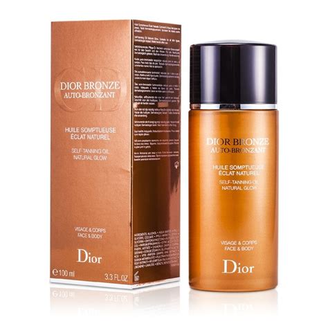 dior selbstbrauner self-tanning oil|dior bronze sun protection.